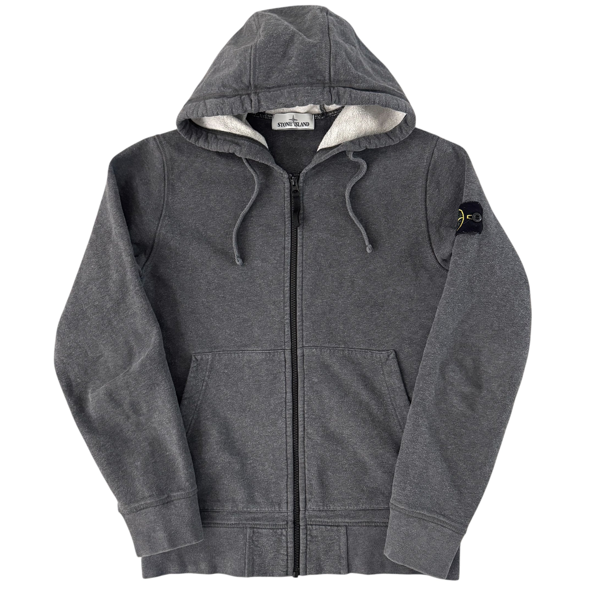 Stone Island Zip Up Hoodie – FleaLux