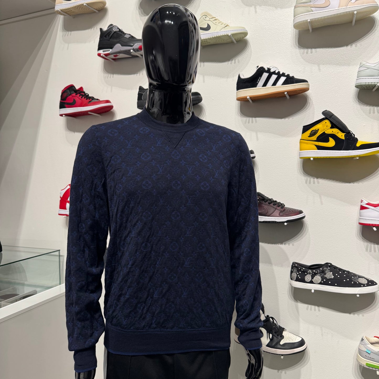 Louis Vuitton Monogram Jacquard Crewneck
