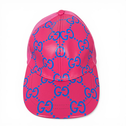 Gucci GG Supreme Monogram Mesh Baseball Cap
