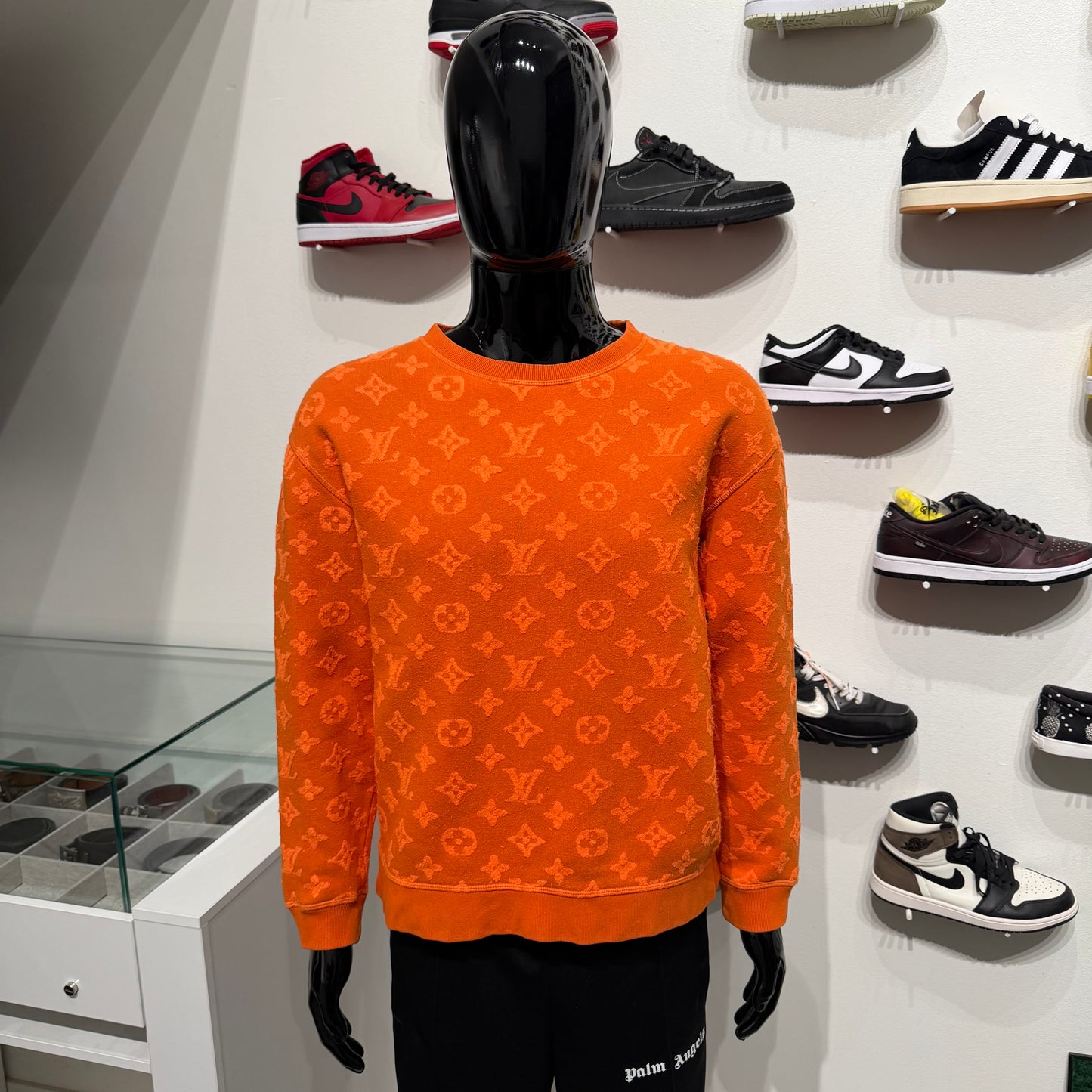 Louis Vuitton Monogram Jacquard Crewneck