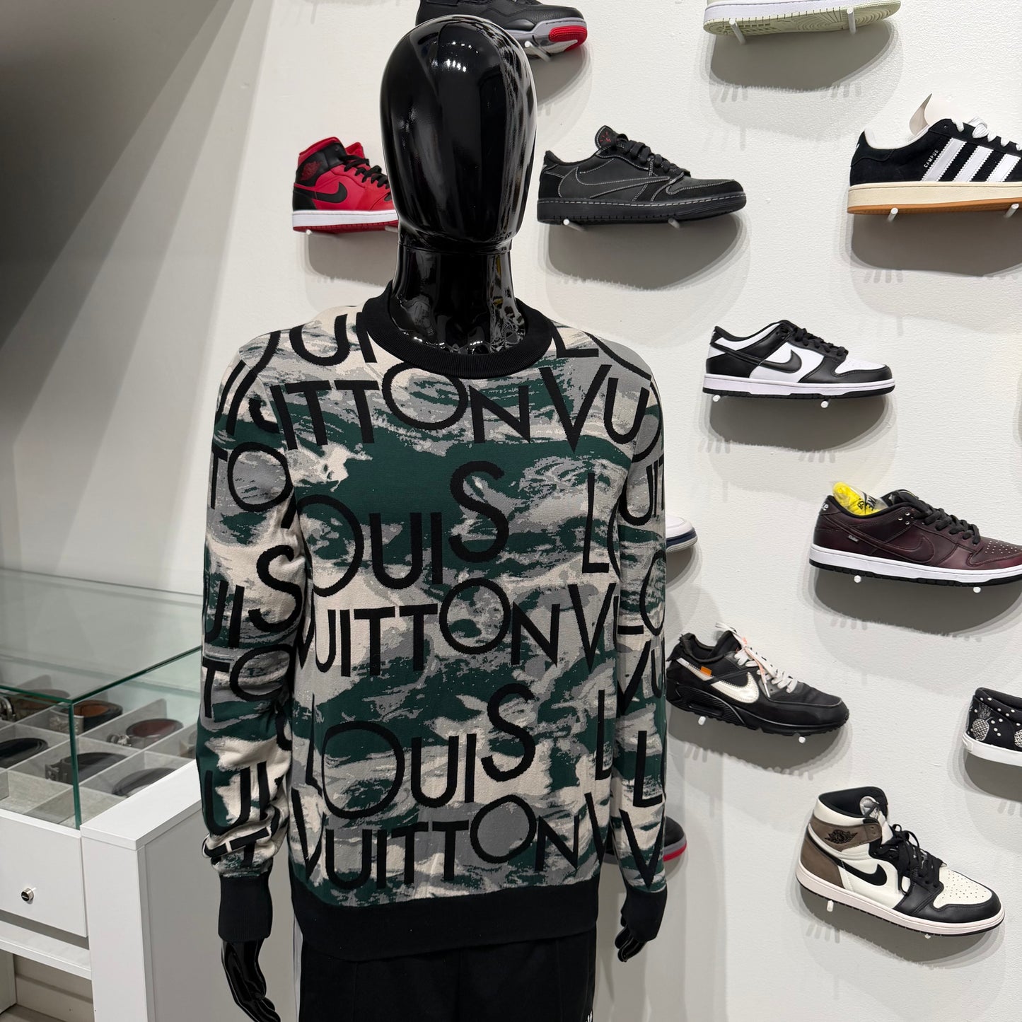 Louis Vuitton Camouflage Crewneck