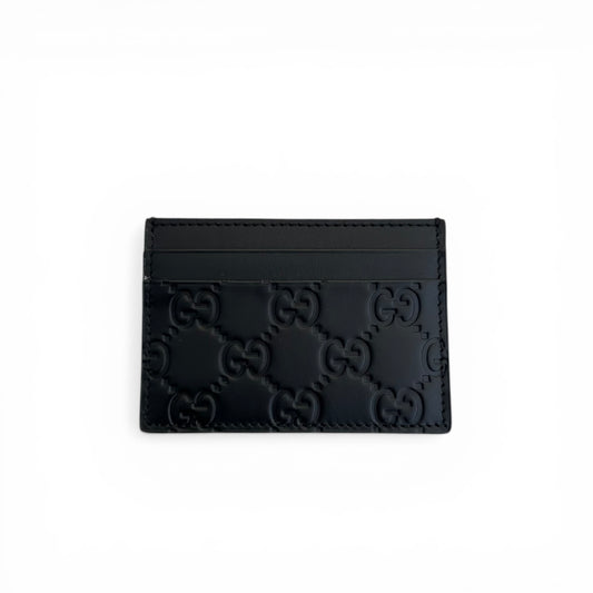 Gucci Guccissima Leather Card Holder
