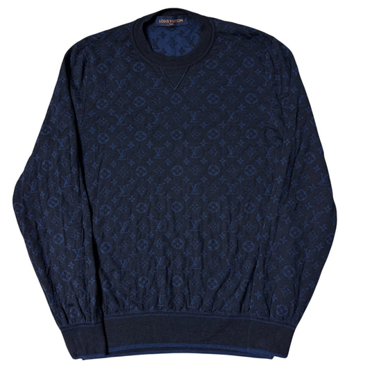 Louis Vuitton Monogram Jacquard Crewneck
