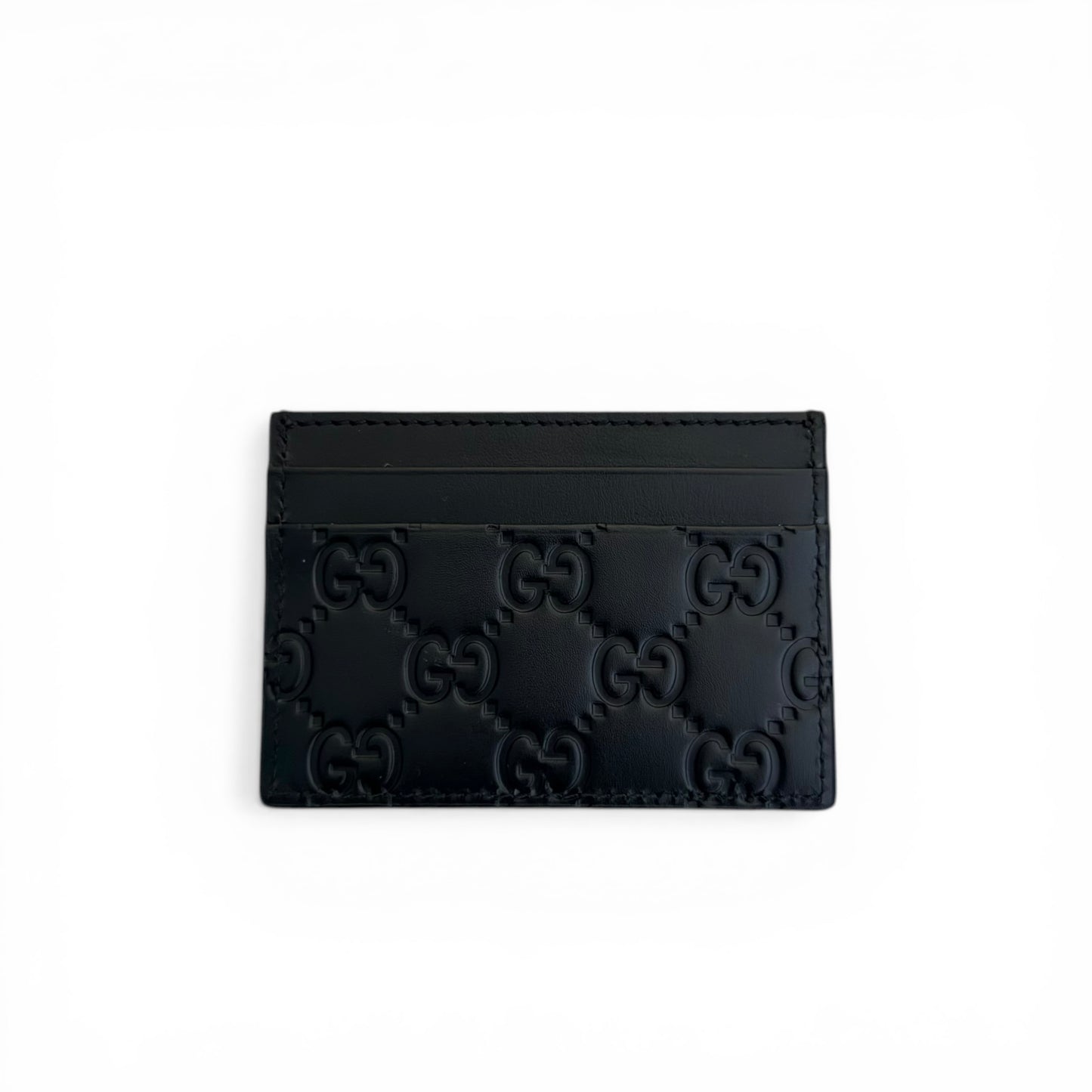 Gucci Guccissima Leather Card Holder