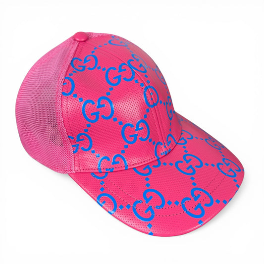 Gucci GG Supreme Monogram Mesh Baseball Cap