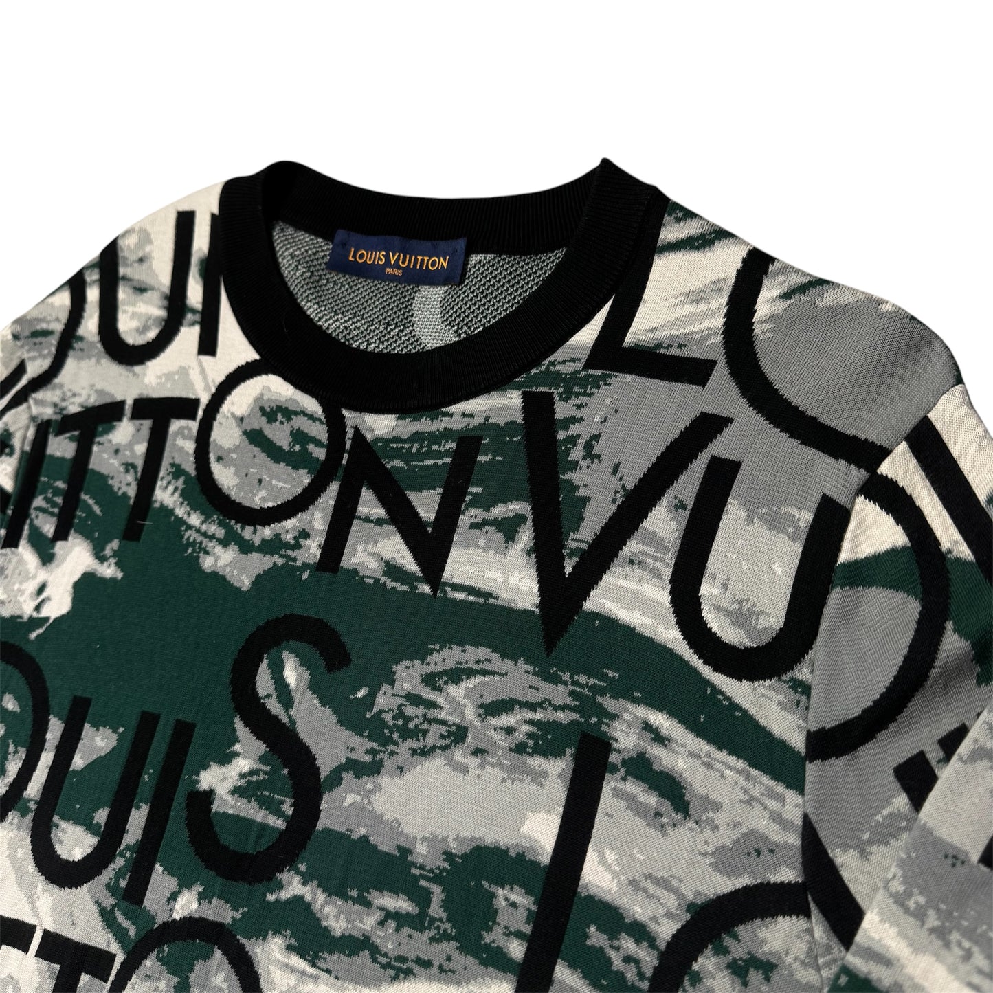 Louis Vuitton Camouflage Crewneck