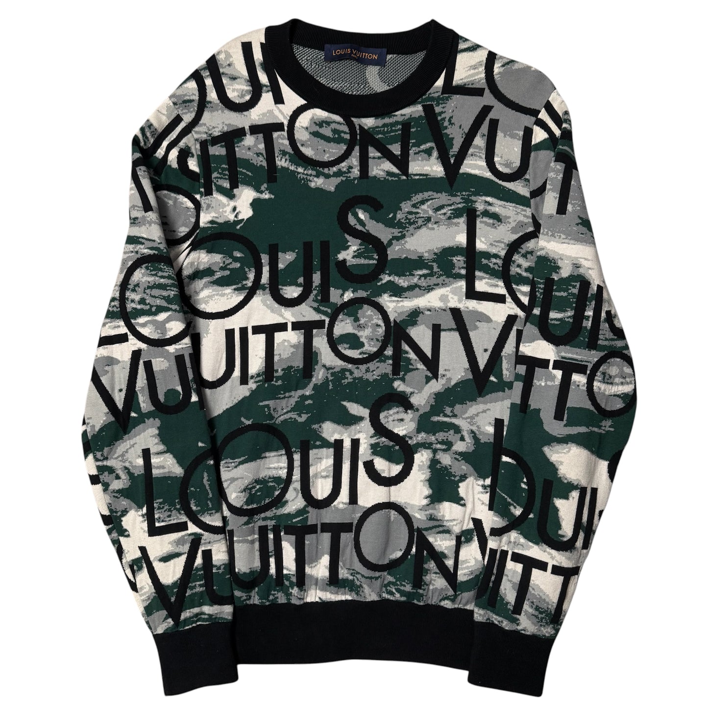 Louis Vuitton Camouflage Crewneck