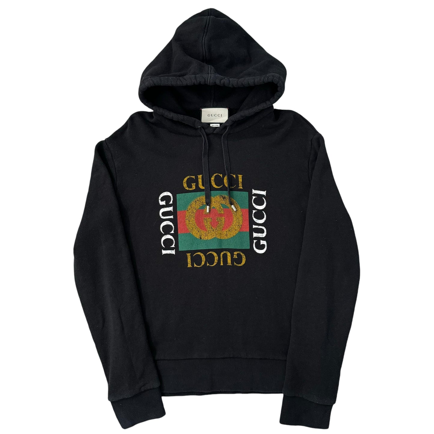 Gucci Fake Logo Hoodie