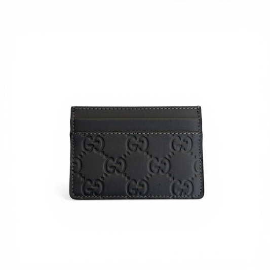 Gucci Guccissima Leather Card Holder