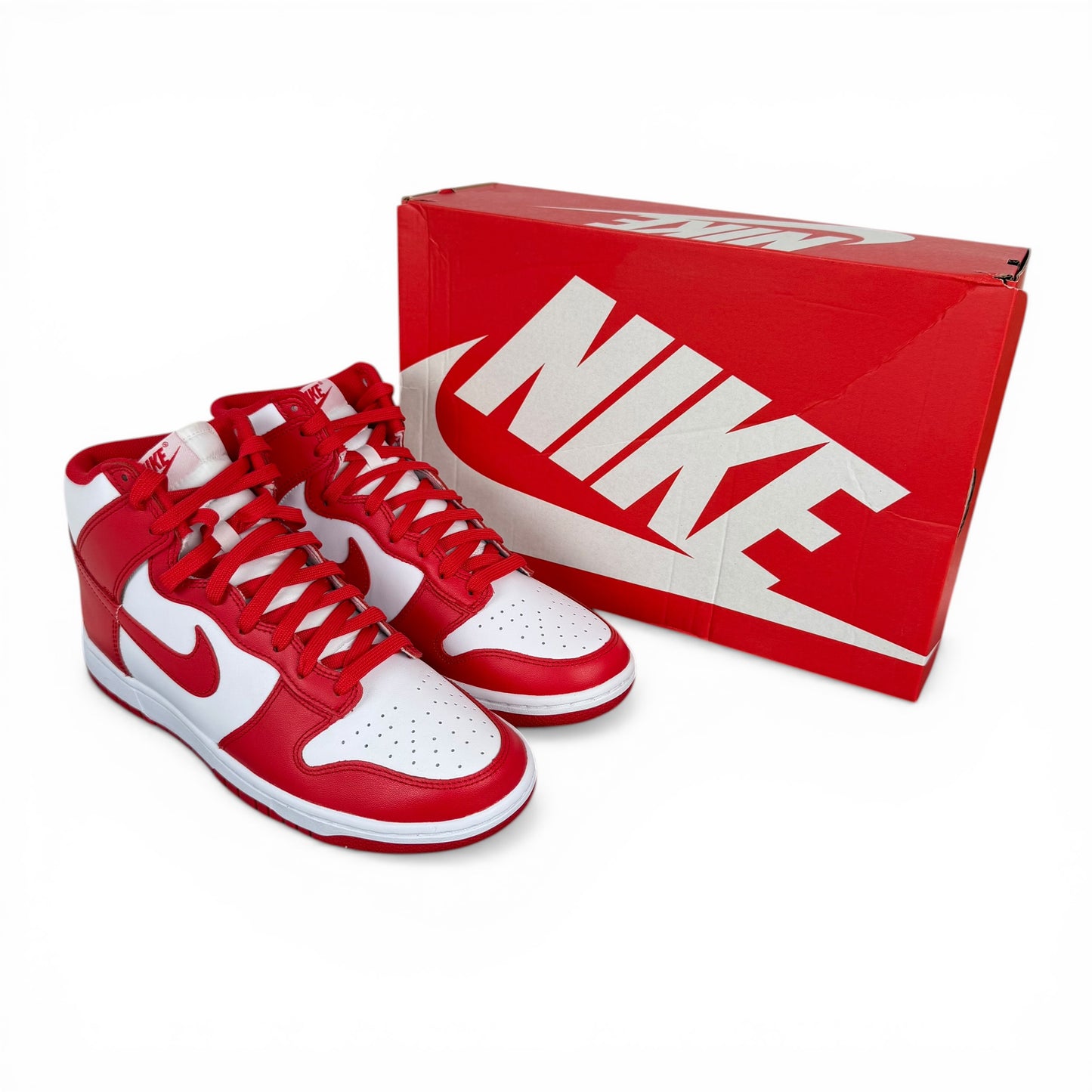 Nike Dunk High Championship White Red