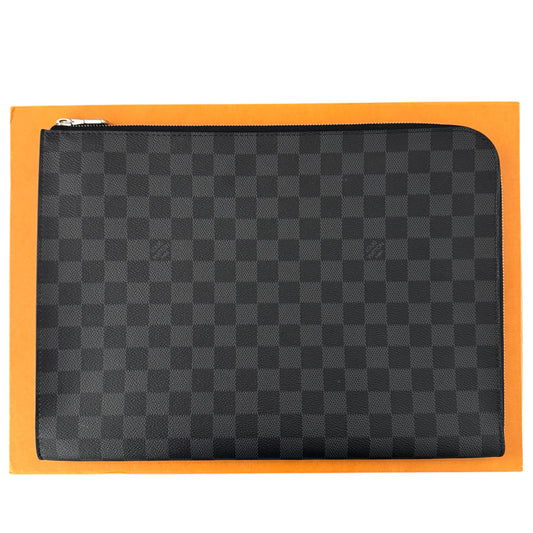Louis Vuitton Pochette Jour GM Damier Graphite Bag
