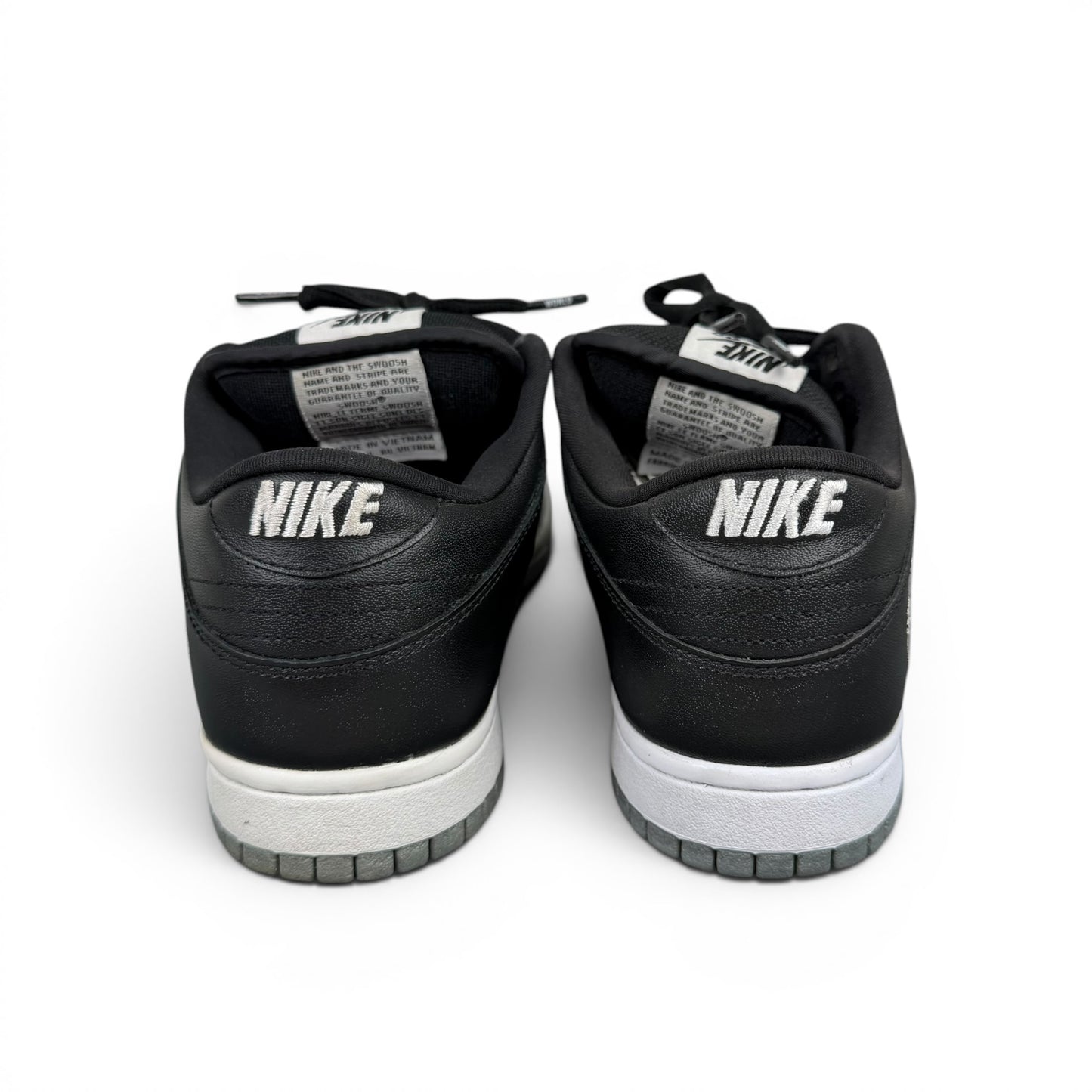 Nike Sb Dunk Low Supreme Jewel Swoosh Silver