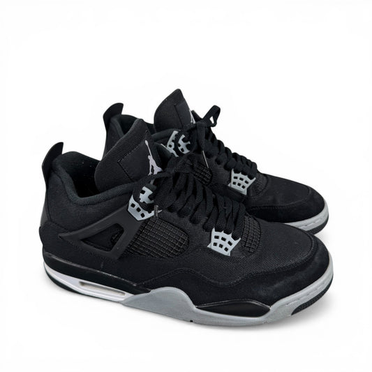 Jordan 4 Retro Black Canvas