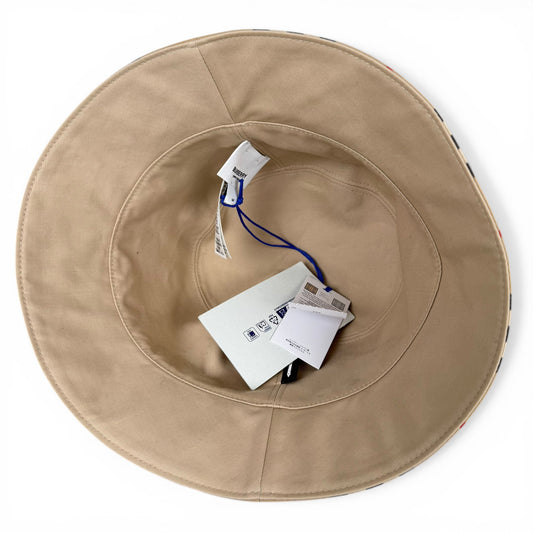 Burberry Check Cotton Bucket Hat