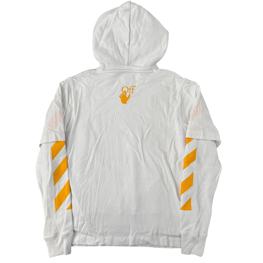Off-White Caravaggio St. Jerome Writing Layered Hoodie