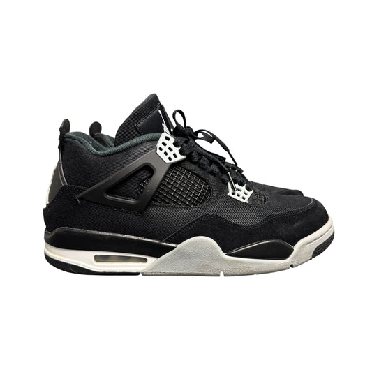 Jordan 4 Retro Black Canvas
