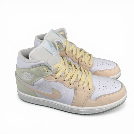 Jordan 1 Mid SE White Sea Glass Glacier Blue Guava Ice