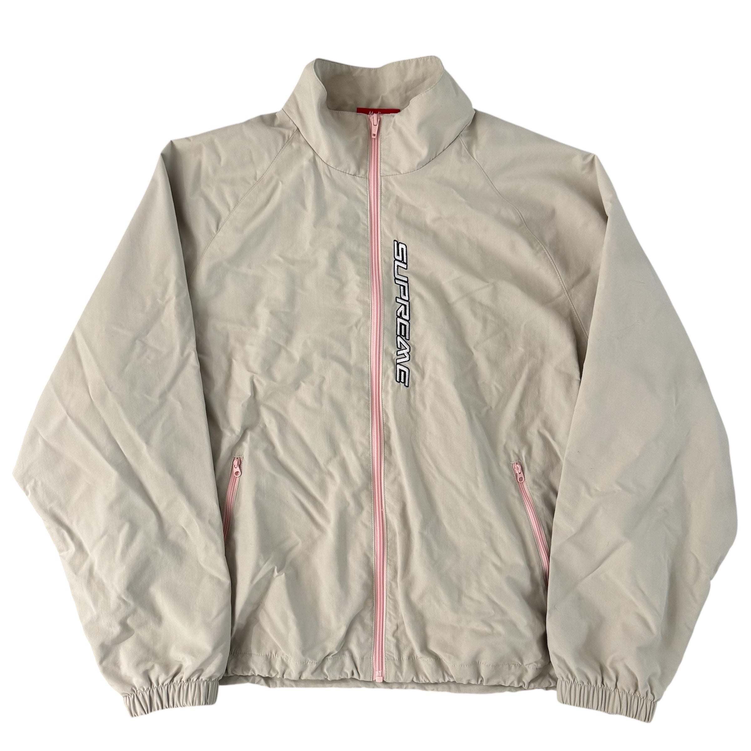 Supreme Contrast Zip Track Jacket – FleaLux