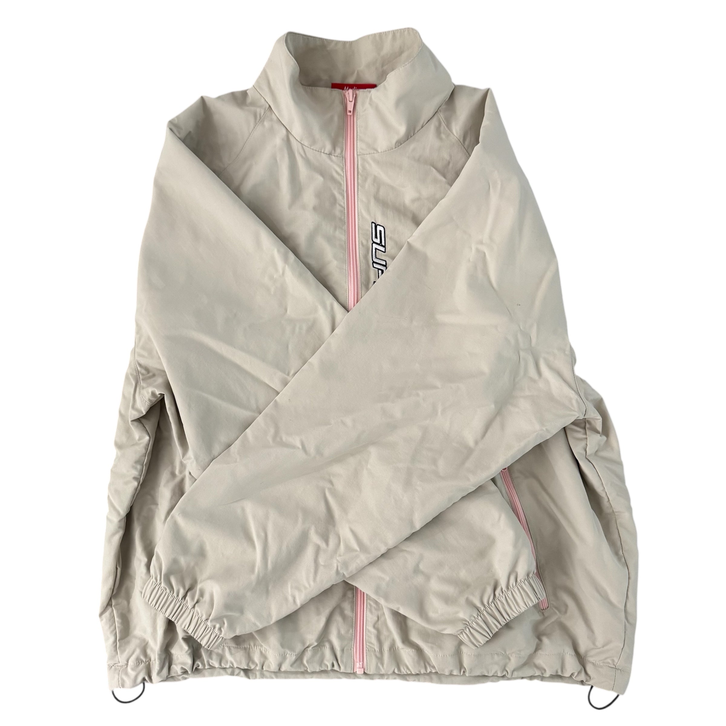 Supreme Contrast Zip Track Jacket – FleaLux