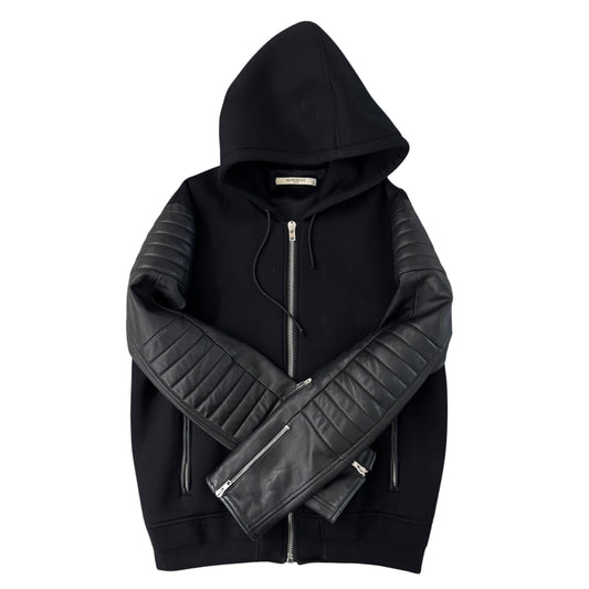 Givenchy Neonprene Leather Hoodie