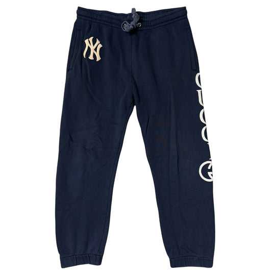 Gucci Navy Blue NY Yankees Pants