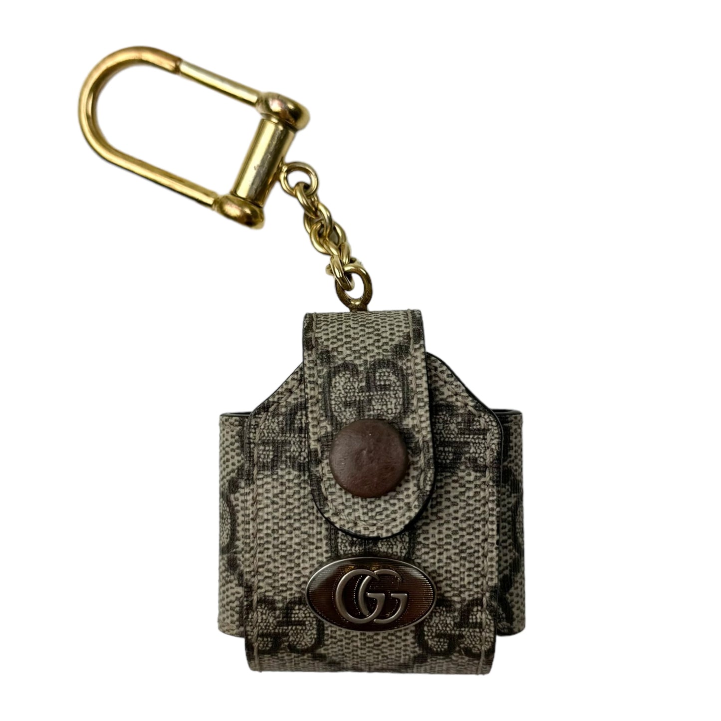 Gucci GG Supreme Canvas Airpod Case